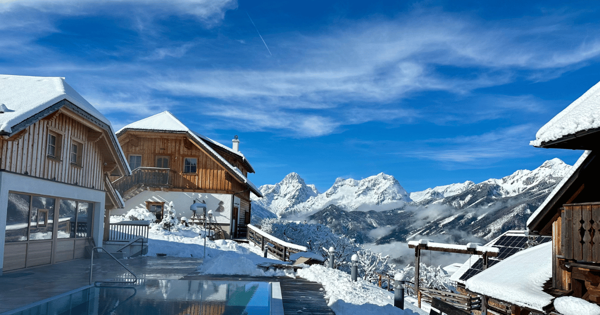 Außenaufnahmen Pool - Winter (quer)